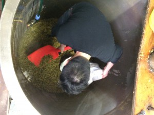 Cleaning the boil kettle